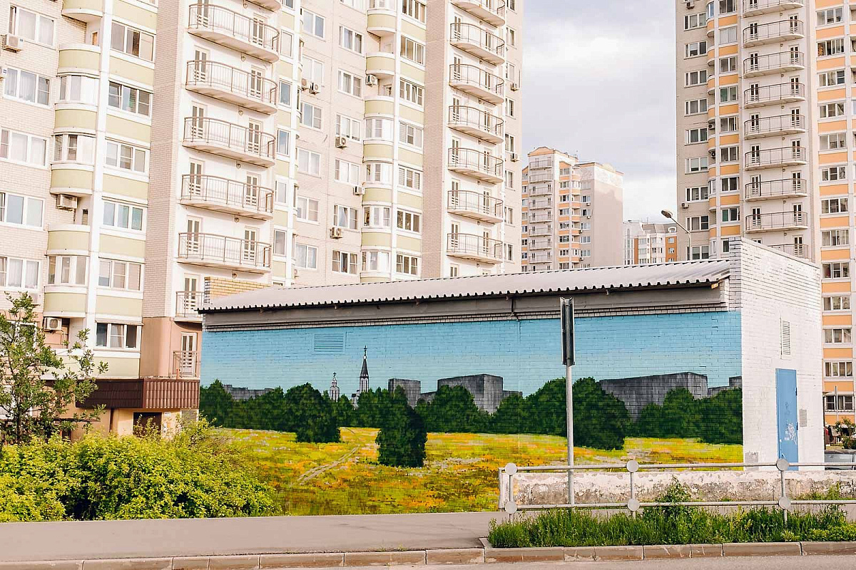 Одиннадцать округов столицы украсили граффити молодых художников Москвы