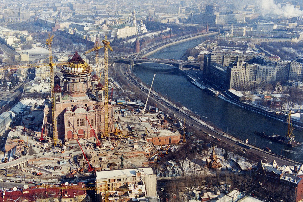 На уличных медиаэкранах города покажут исторические снимки Москвы